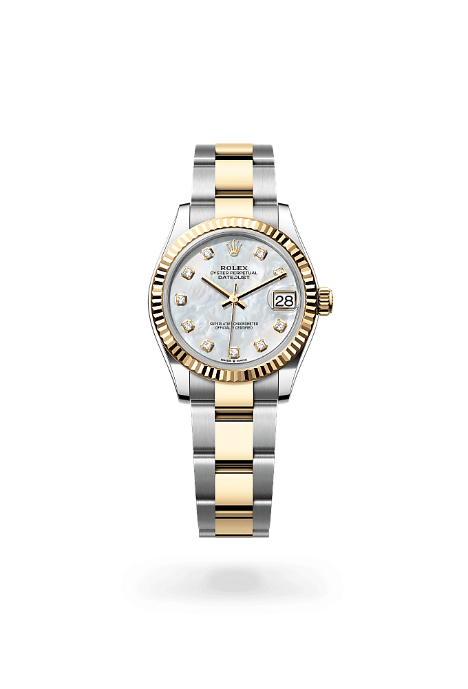 Datejust 31 - Oyster, 31 mm, Oystersteel and yellow gold