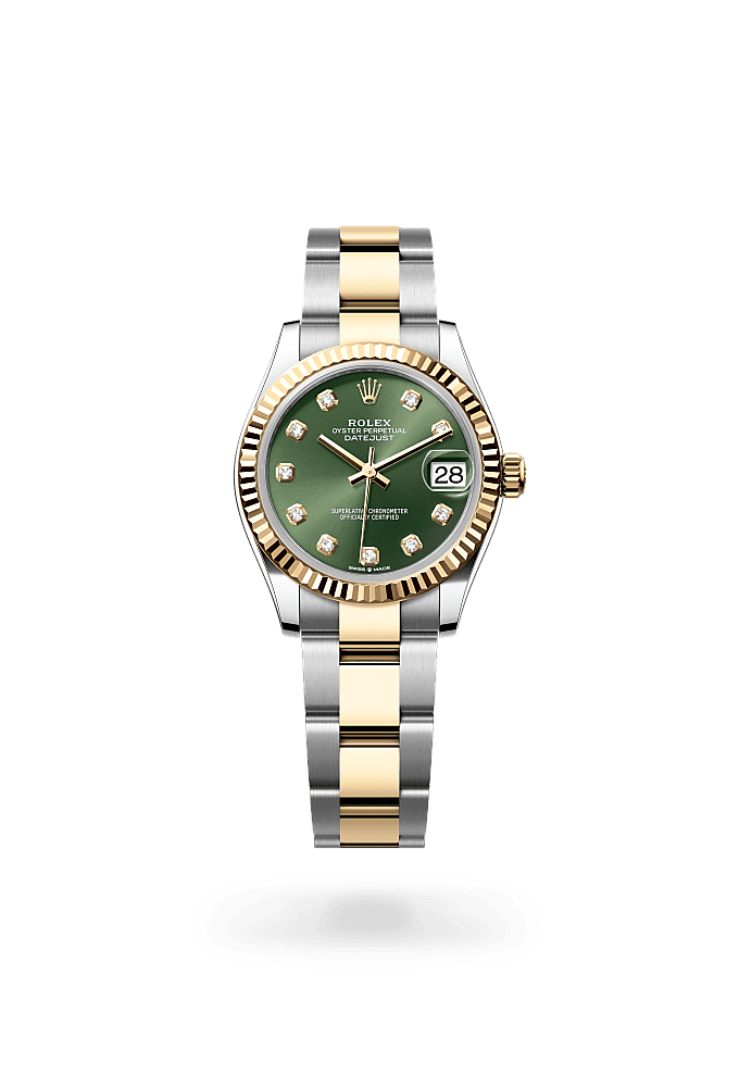 Datejust 31 - Oyster, 31 mm, Oystersteel and yellow gold