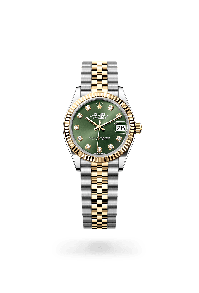 Datejust 31 - Oyster, 31 mm, Oystersteel and yellow gold