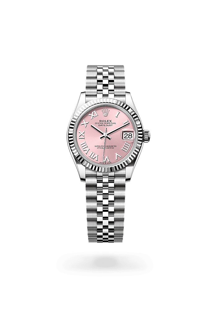 Datejust 31 - Oyster, 31 mm, Oystersteel and white gold