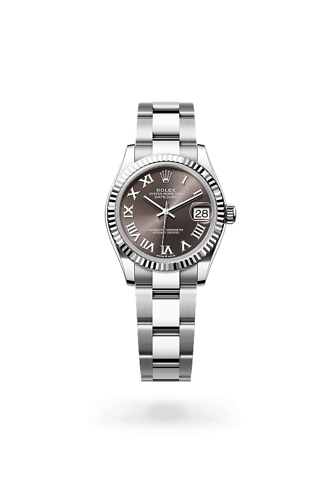 Datejust 31 - Oyster, 31 mm, Oystersteel and white gold