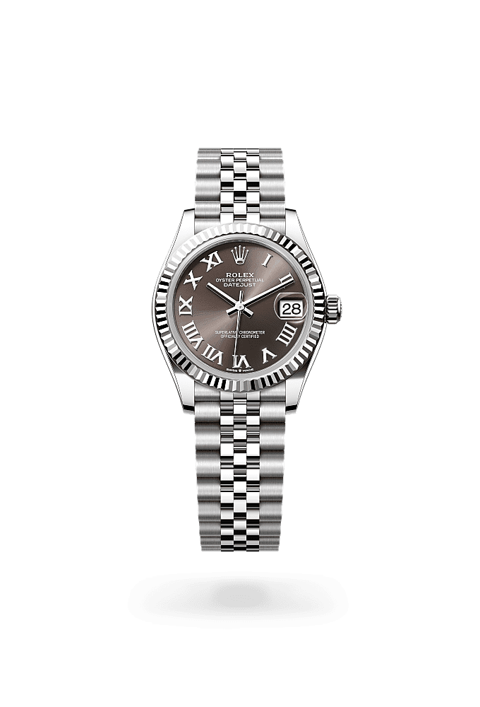 Datejust 31 - Oyster, 31 mm, Oystersteel and white gold