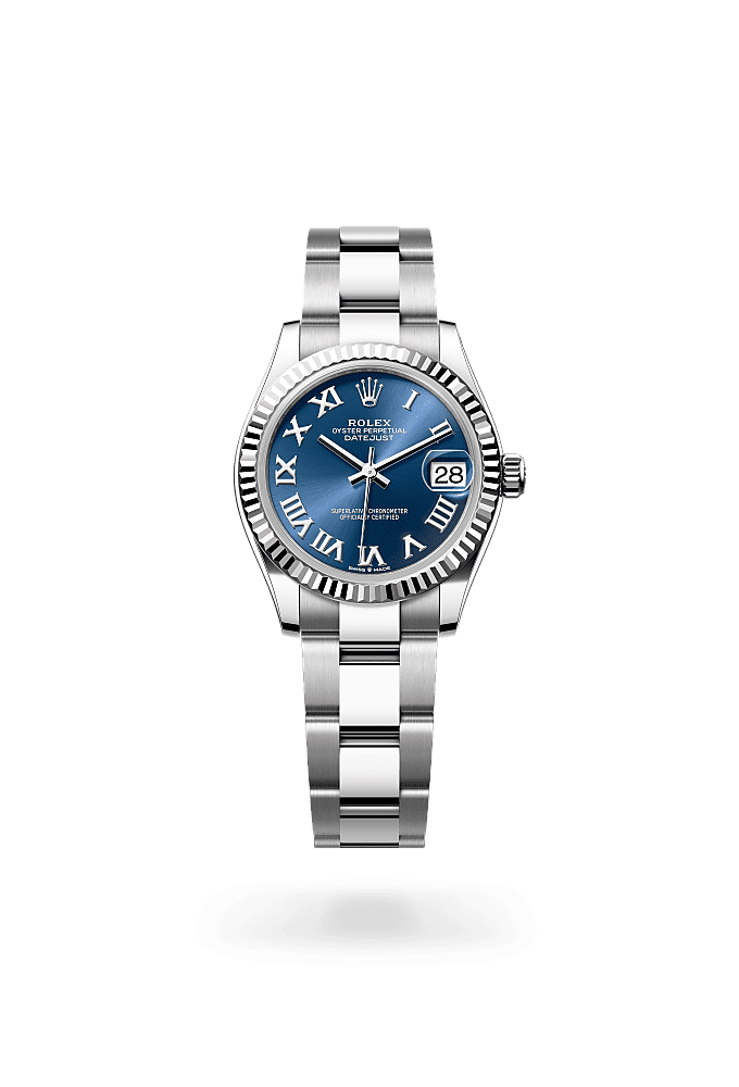Datejust 31 - Oyster, 31 mm, Oystersteel and white gold