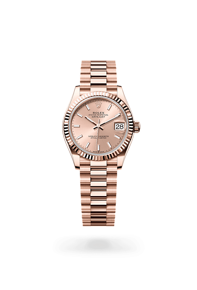 Datejust 31 - Oyster, 31 mm, Everose gold