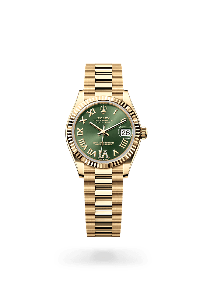 Datejust 31 - Oyster, 31 mm, yellow gold