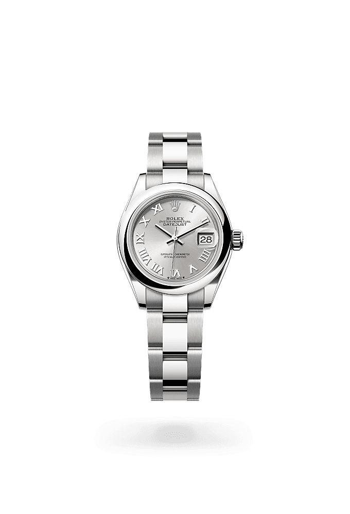 Lady-Datejust - Oyster, 28 mm, Oystersteel