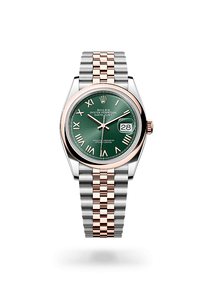 Datejust 36 - Oyster, 36 mm, Oystersteel and Everose gold - New model