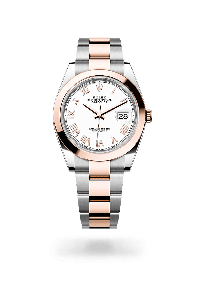 Datejust 41 - Oyster, 41 mm, Oystersteel and Everose gold - New model