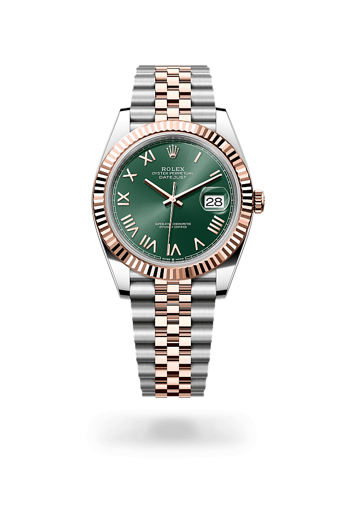 Datejust 41 - Oyster, 41 mm, Oystersteel and Everose gold - New model