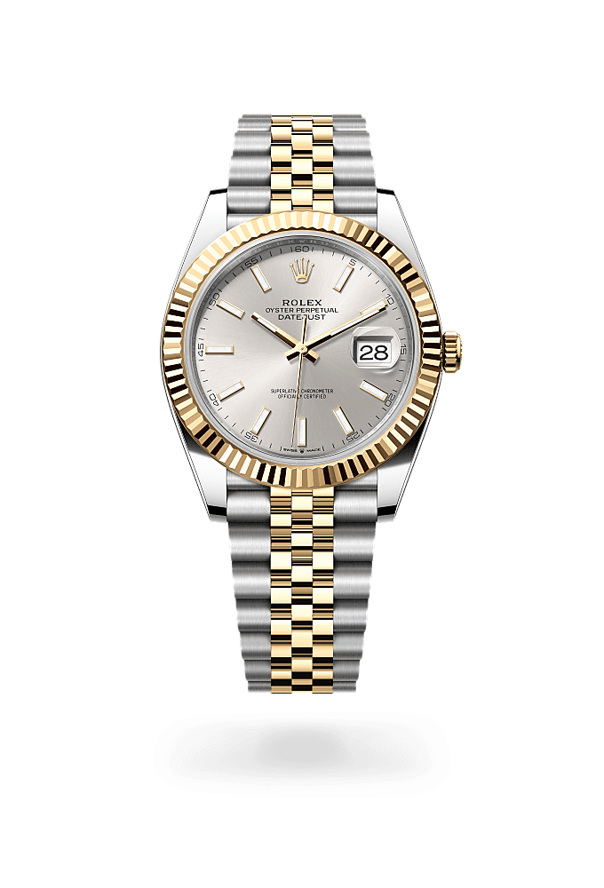 Datejust 41 - Oyster, 41 mm, Oystersteel and yellow gold
