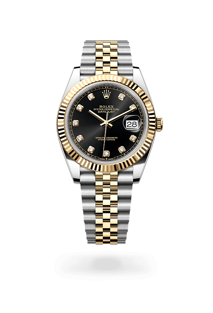 Datejust 41 - Oyster, 41 mm, Oystersteel and yellow gold