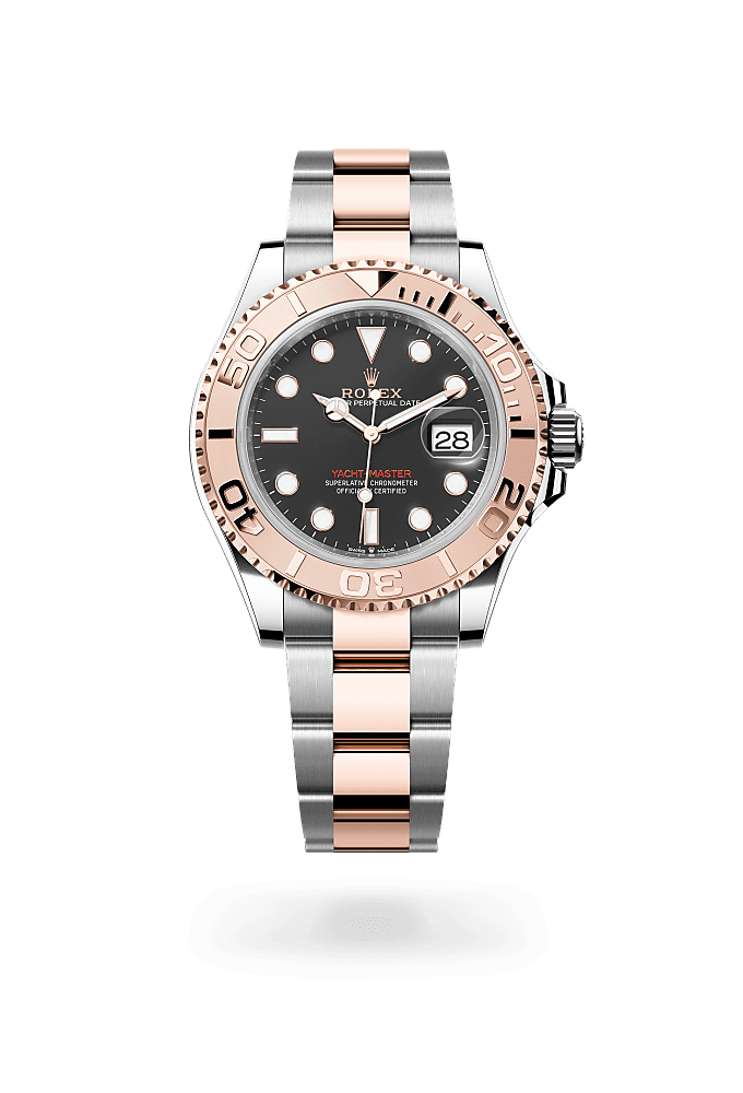 Yacht-Master 40, Oyster, 40 mm, Oystersteel and Everose gold, Dial : Intense black, Rolex