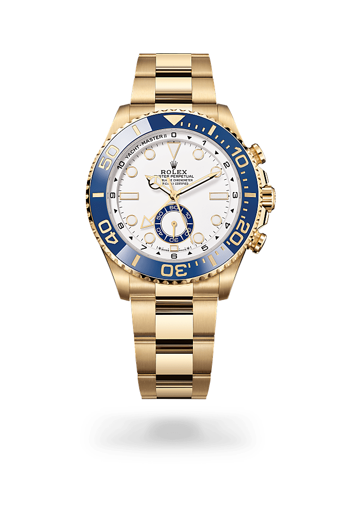 Yacht-Master II, Oyster, 44 mm, oro giallo, Quadrante : Bianco, Rolex