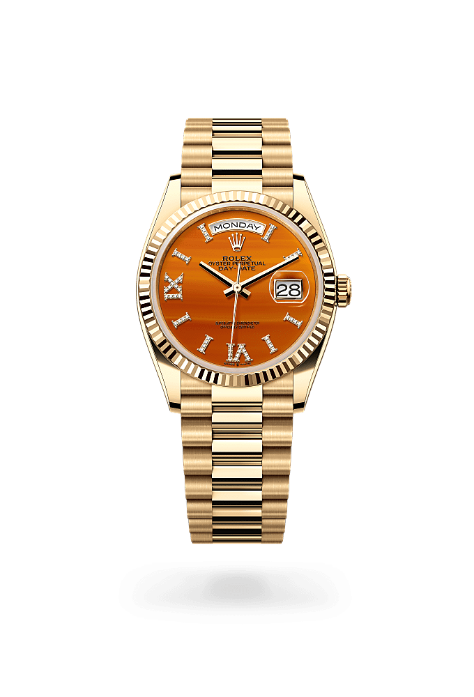 Day-Date 36 - Oyster, 36 mm, yellow gold