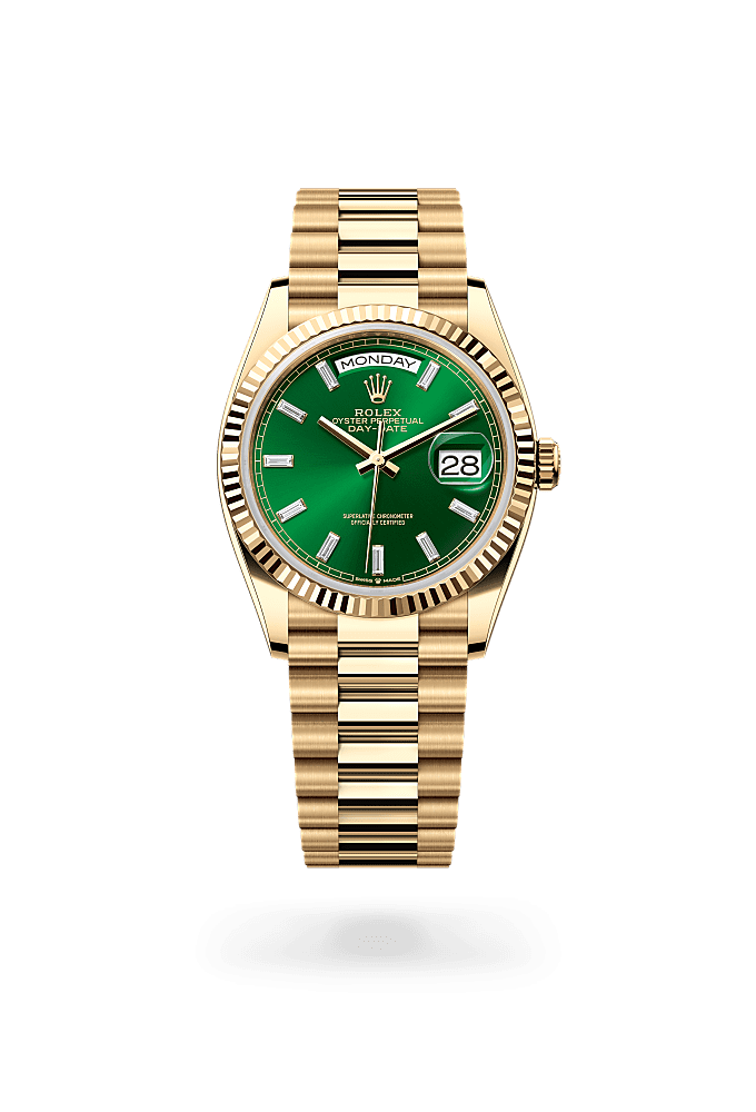 Day-Date 36 - Oyster, 36 mm, yellow gold