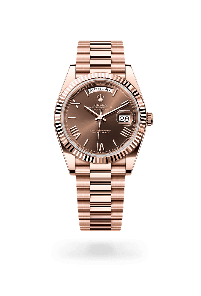 Day-Date 40 - Oyster, 40 mm, Everose gold
