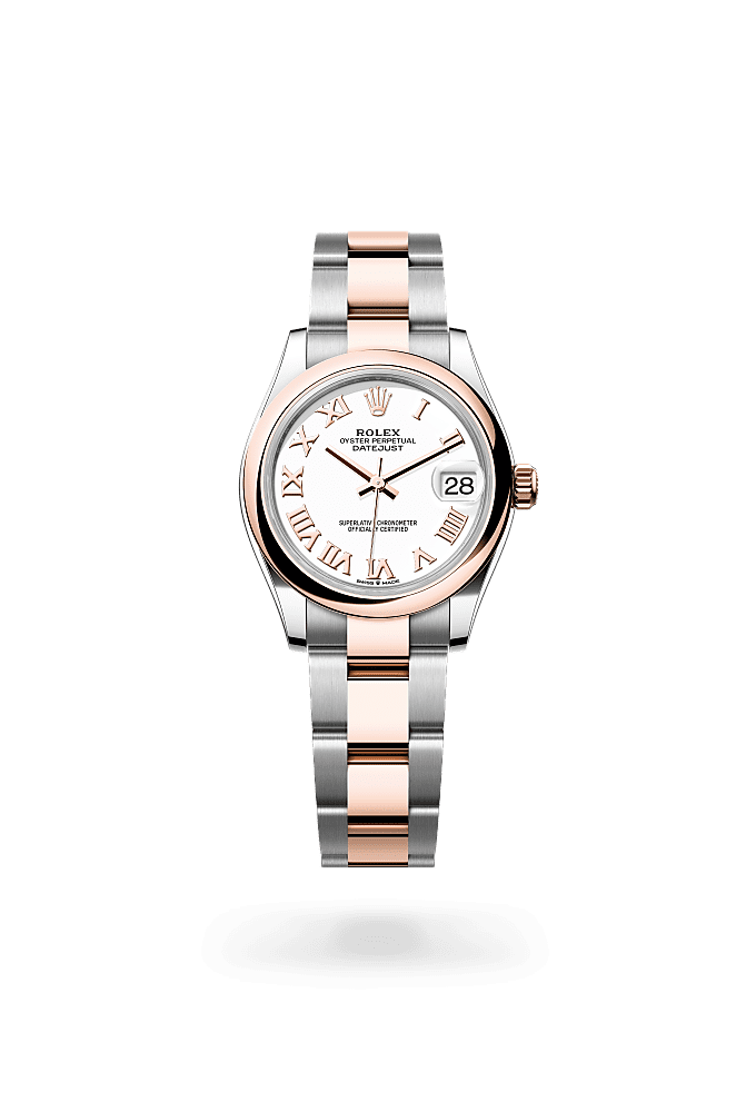 Datejust 31 - Oyster, 31 mm, Oystersteel and Everose gold