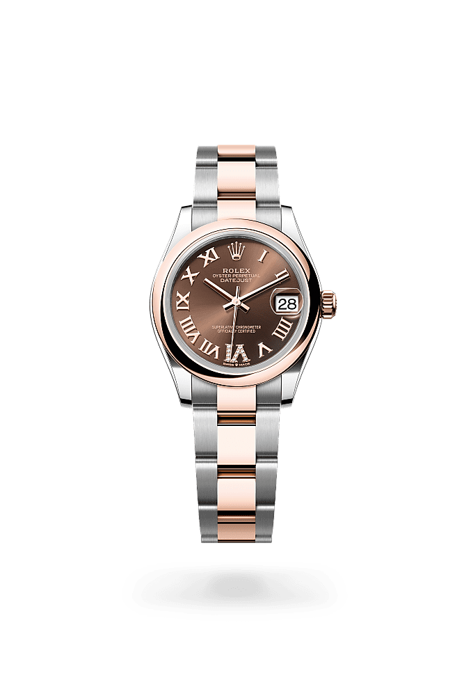 Datejust 31 - Oyster, 31 mm, Oystersteel and Everose gold