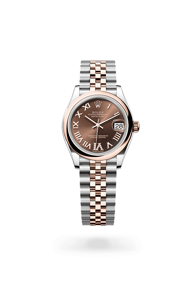 Datejust 31 - Oyster, 31 mm, Oystersteel and Everose gold