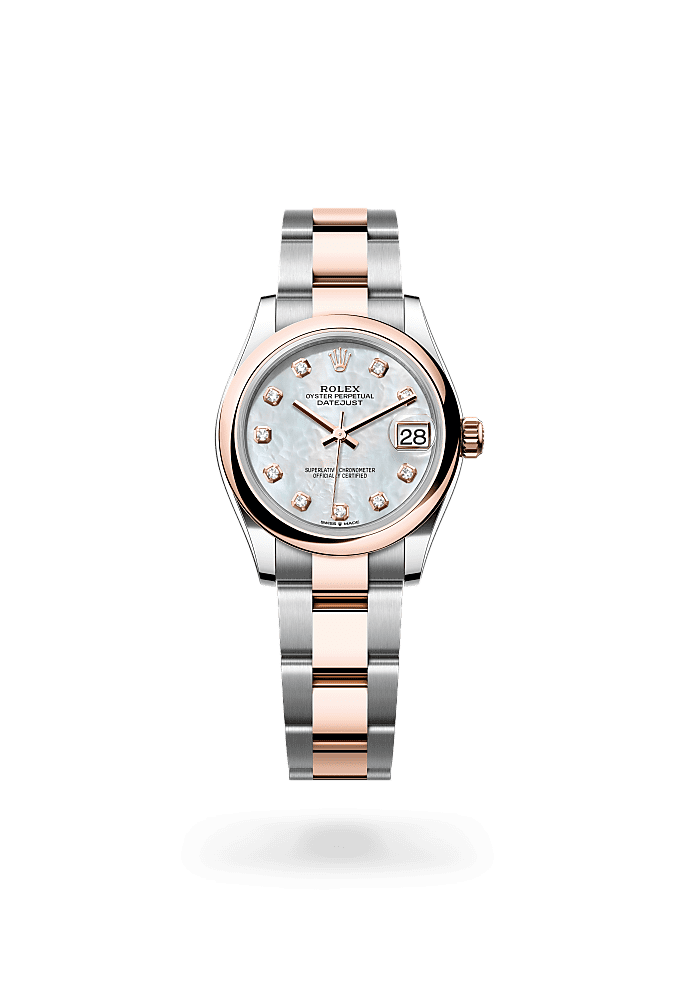 Datejust 31 - Oyster, 31 mm, Oystersteel and Everose gold