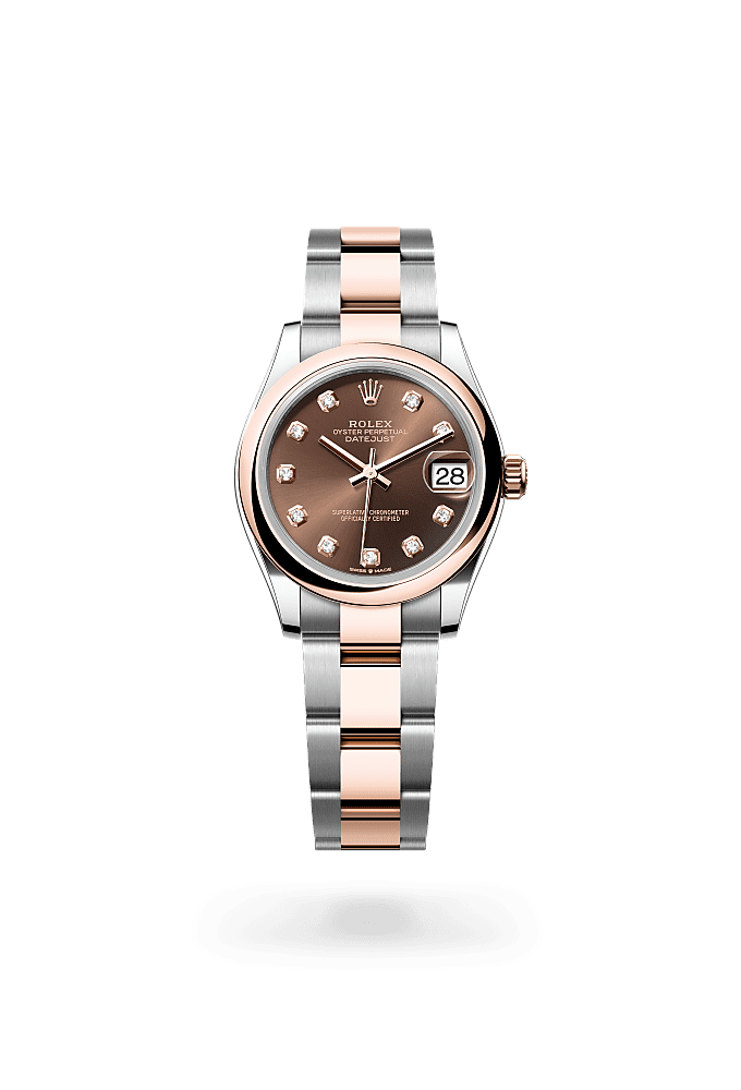 Datejust 31 - Oyster, 31 mm, Oystersteel and Everose gold