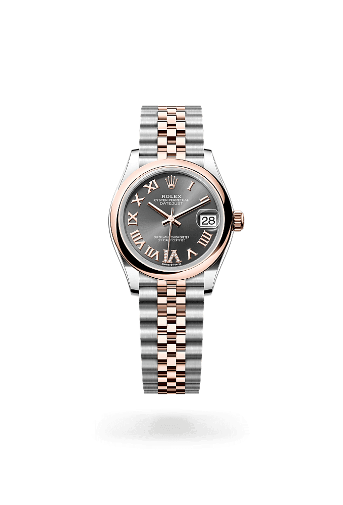 Datejust 31 - Oyster, 31 mm, Oystersteel and Everose gold
