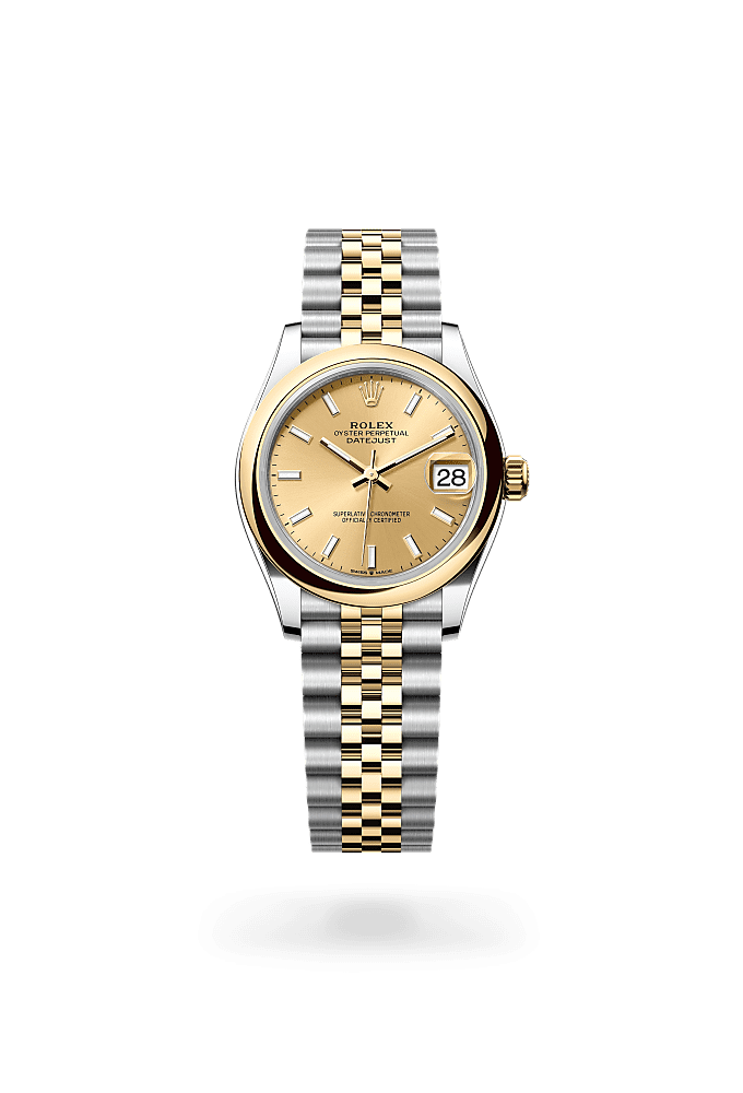 Datejust 31 - Oyster, 31 mm, Oystersteel and yellow gold