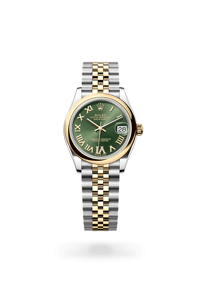 Datejust 31 - Oyster, 31 mm, Oystersteel and yellow gold