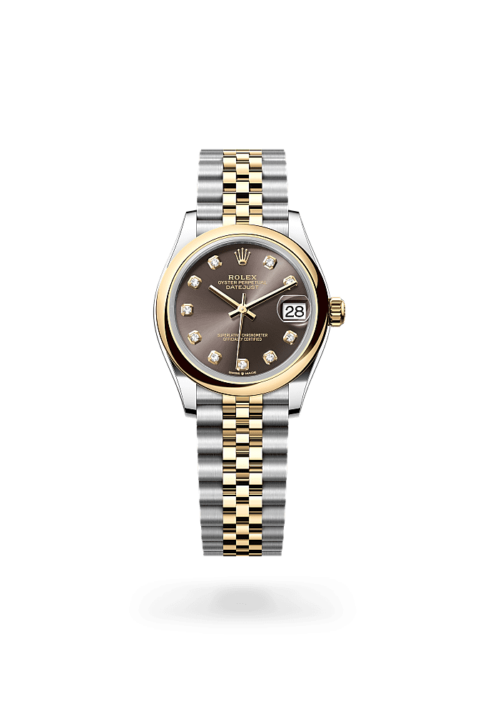 Datejust 31 - Oyster, 31 mm, Oystersteel and yellow gold