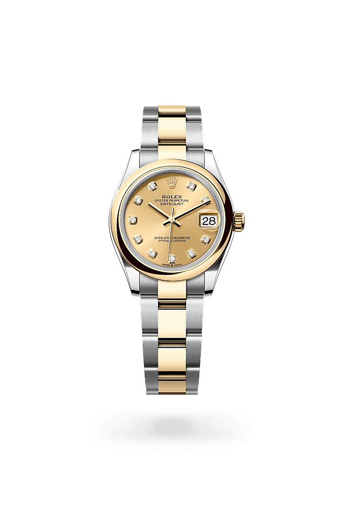 Datejust 31 - Oyster, 31 mm, Oystersteel and yellow gold