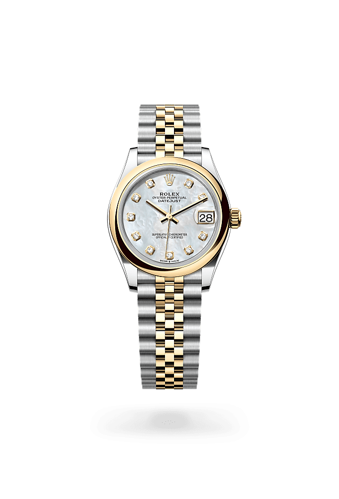 Datejust 31 - Oyster, 31 mm, Oystersteel and yellow gold