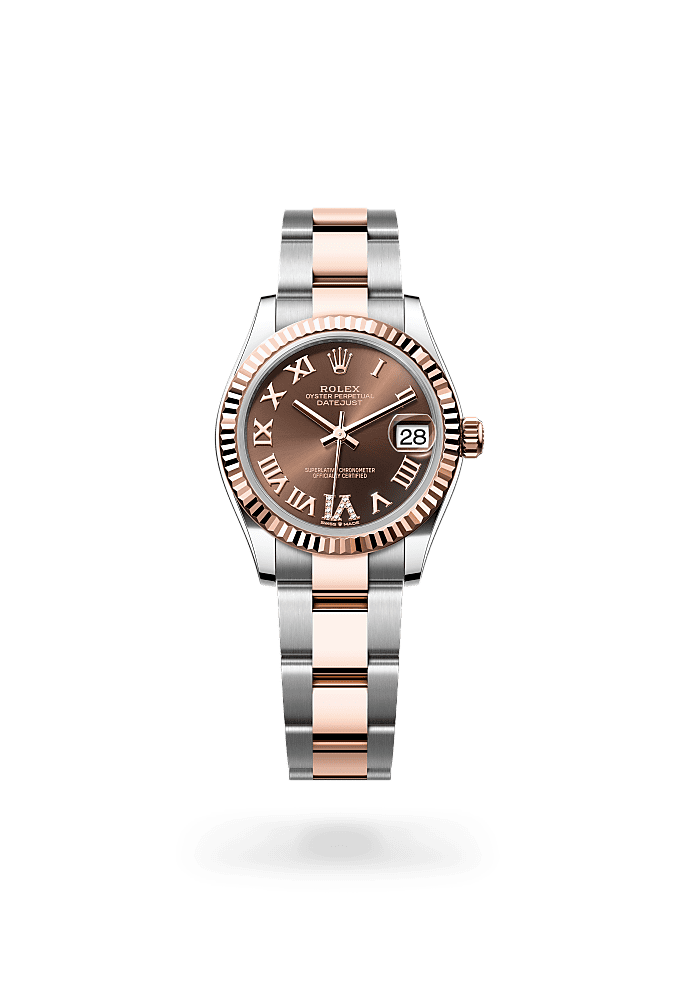 Datejust 31 - Oyster, 31 mm, Oystersteel and Everose gold