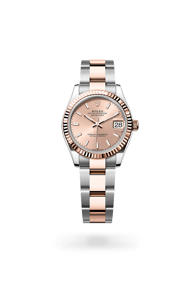 Datejust 31 - Oyster, 31 mm, Oystersteel and Everose gold