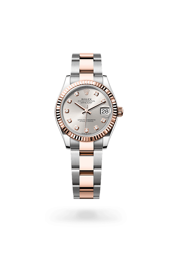 Datejust 31 - Oyster, 31 mm, Oystersteel and Everose gold
