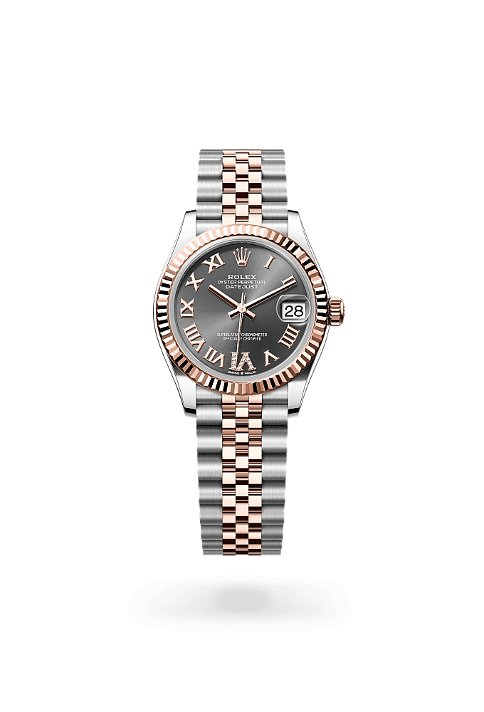 Datejust 31 - Oyster, 31 mm, Oystersteel and Everose gold