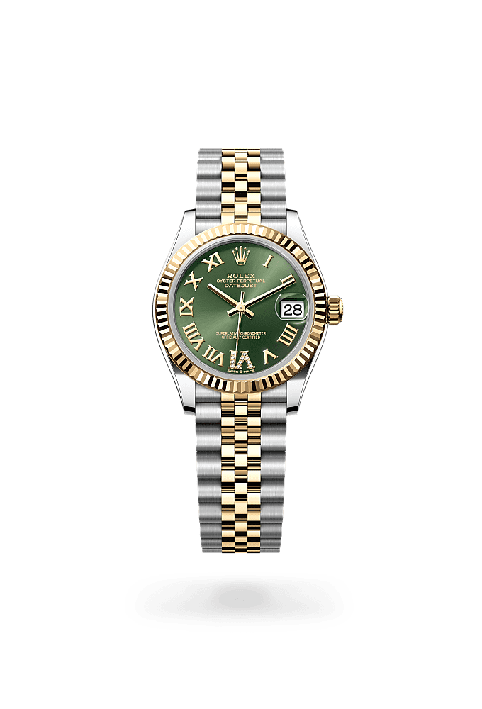Datejust 31 - Oyster, 31 mm, Oystersteel and yellow gold