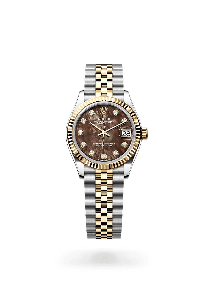 Datejust 31 - Oyster, 31 mm, Oystersteel and yellow gold