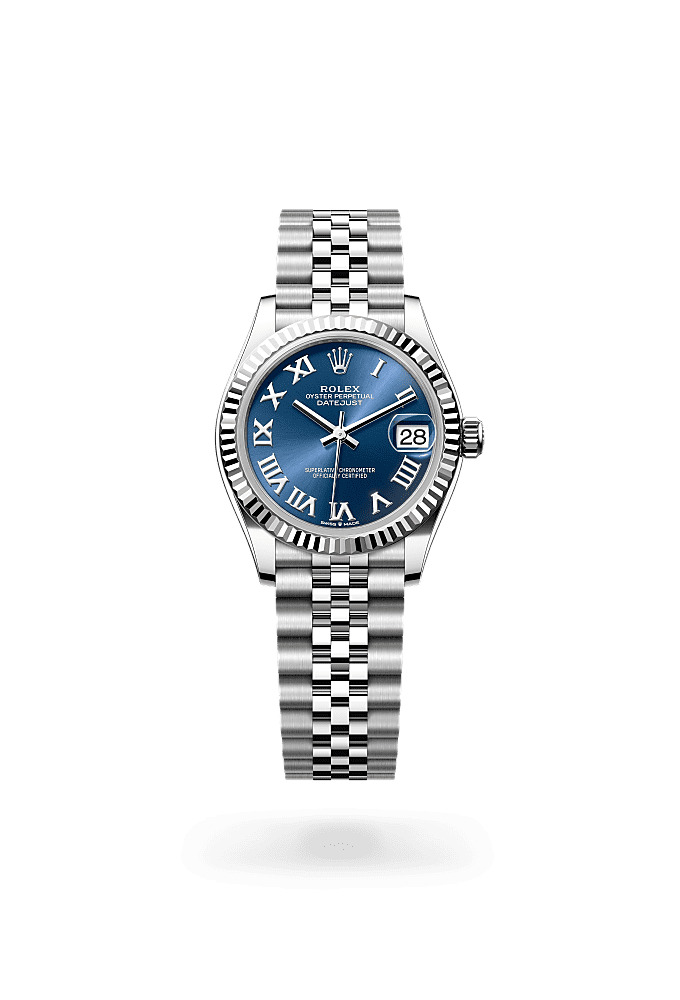 Datejust 31 - Oyster, 31 mm, Oystersteel and white gold