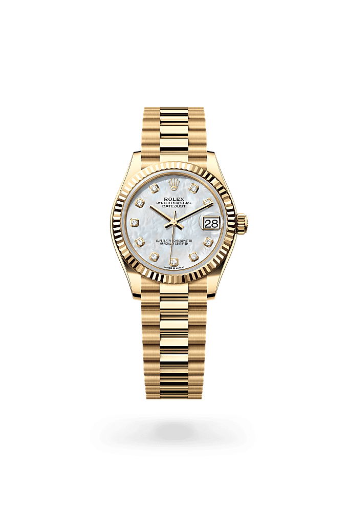 Datejust 31 - Oyster, 31 mm, yellow gold