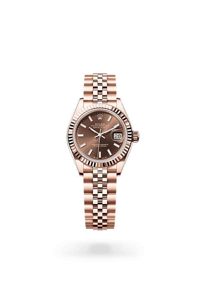 Lady-Datejust - Oyster, 28 mm, Everose gold