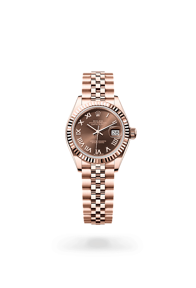 Lady-Datejust - Oyster, 28 mm, Everose gold