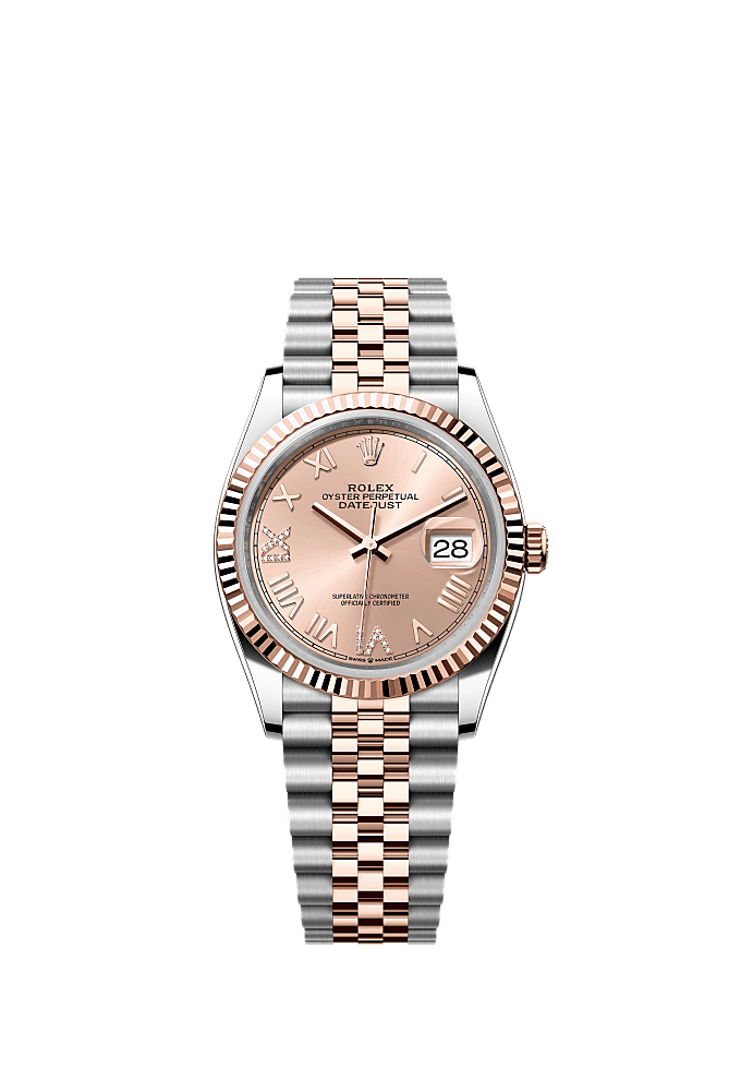 Rolex Datejust 36 Everose Rolesor 8