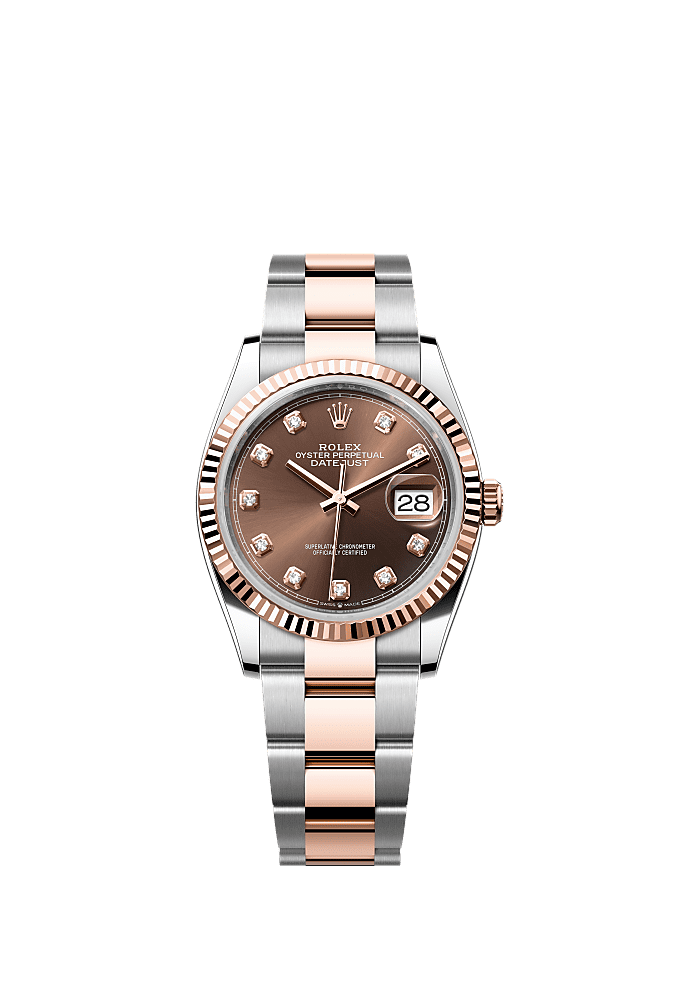 Rolex Datejust 36 Everose Rolesor 10