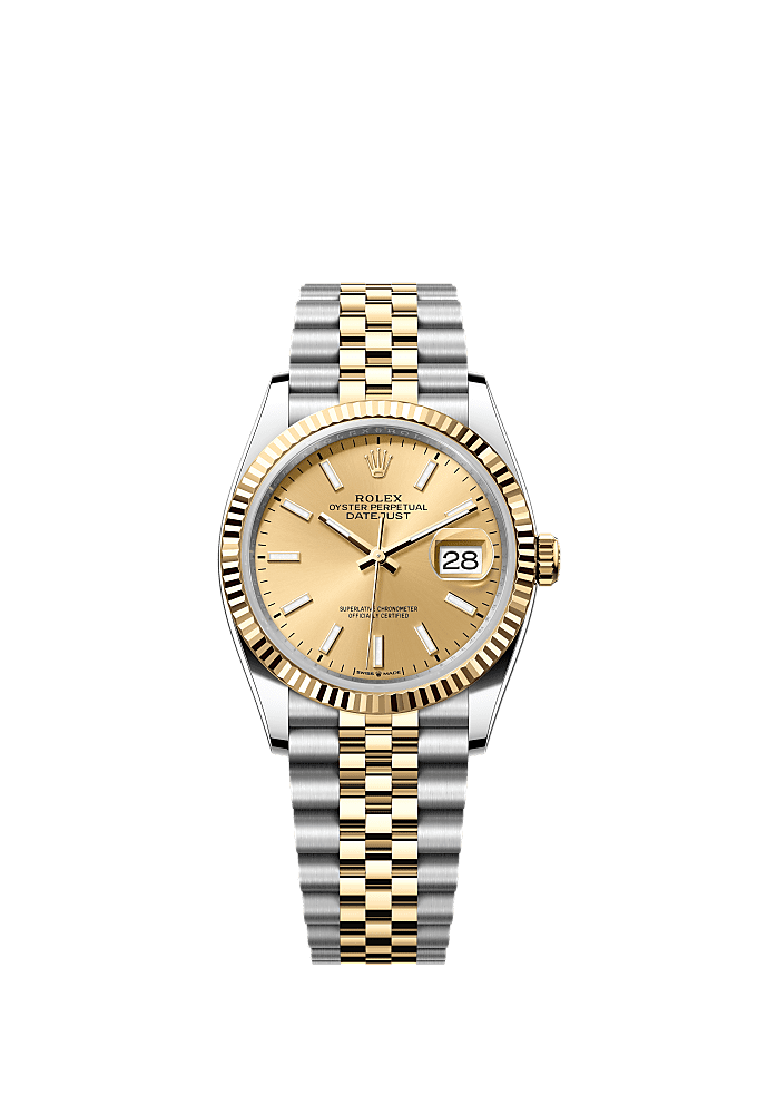 Rolex Datejust 36 yellow Rolesor 1