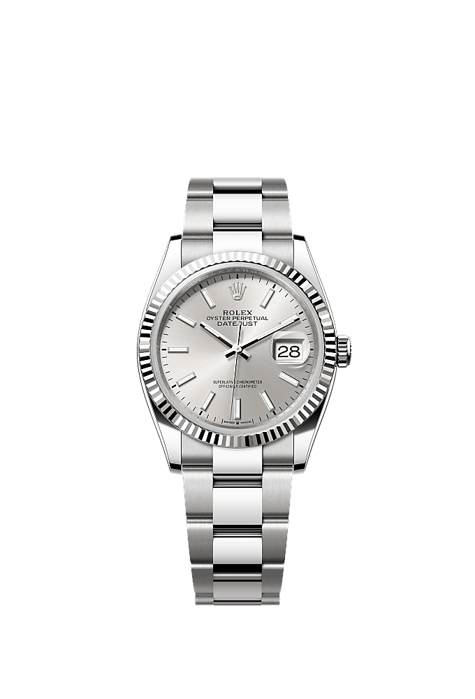 Rolex Datejust 36 white Rolesor 1