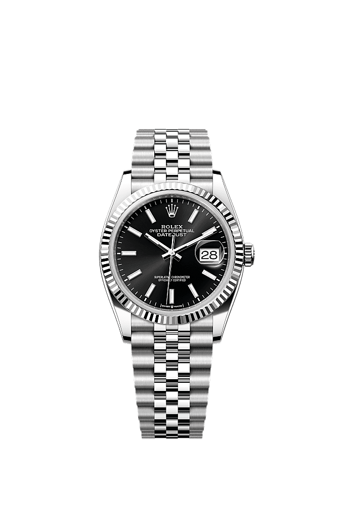 Rolex Datejust 36 white Rolesor 2