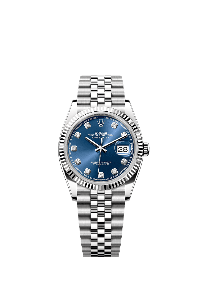 Rolex Datejust 36 white Rolesor 3