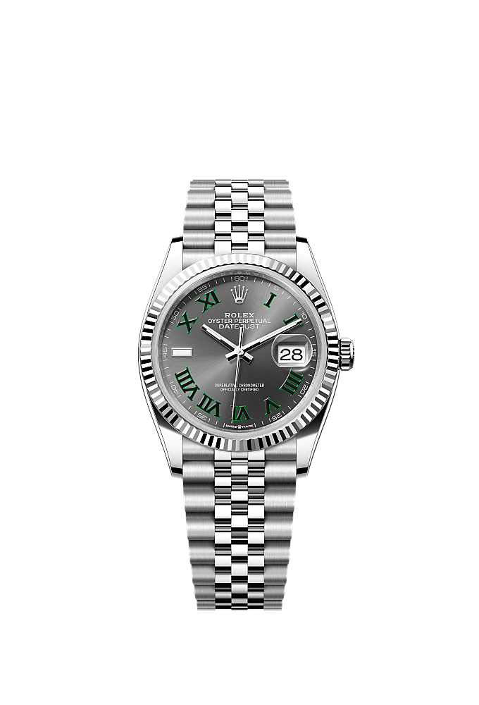 Rolex Datejust 36 white Rolesor 4