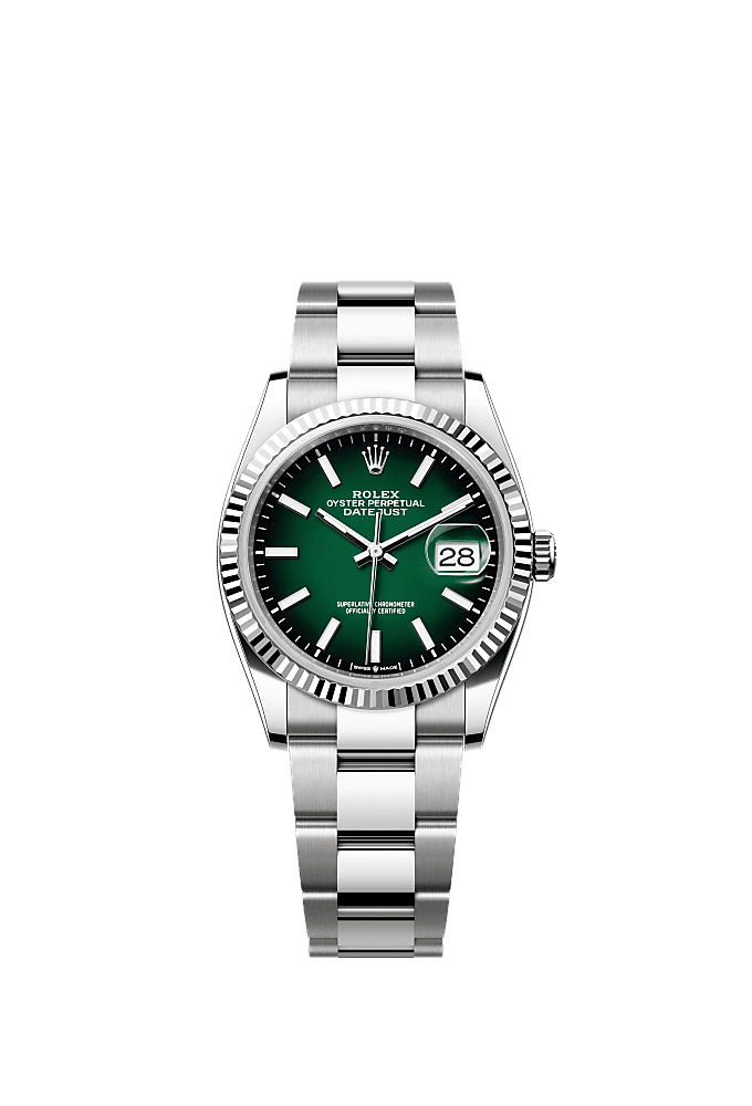 Rolex Datejust 36 white Rolesor 6
