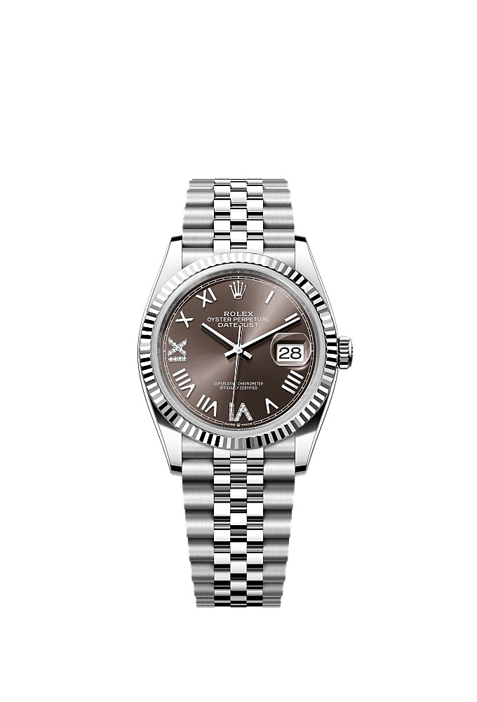 Rolex Datejust 36 white Rolesor 8